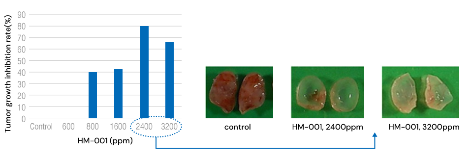 Tumor growth inhibition rate